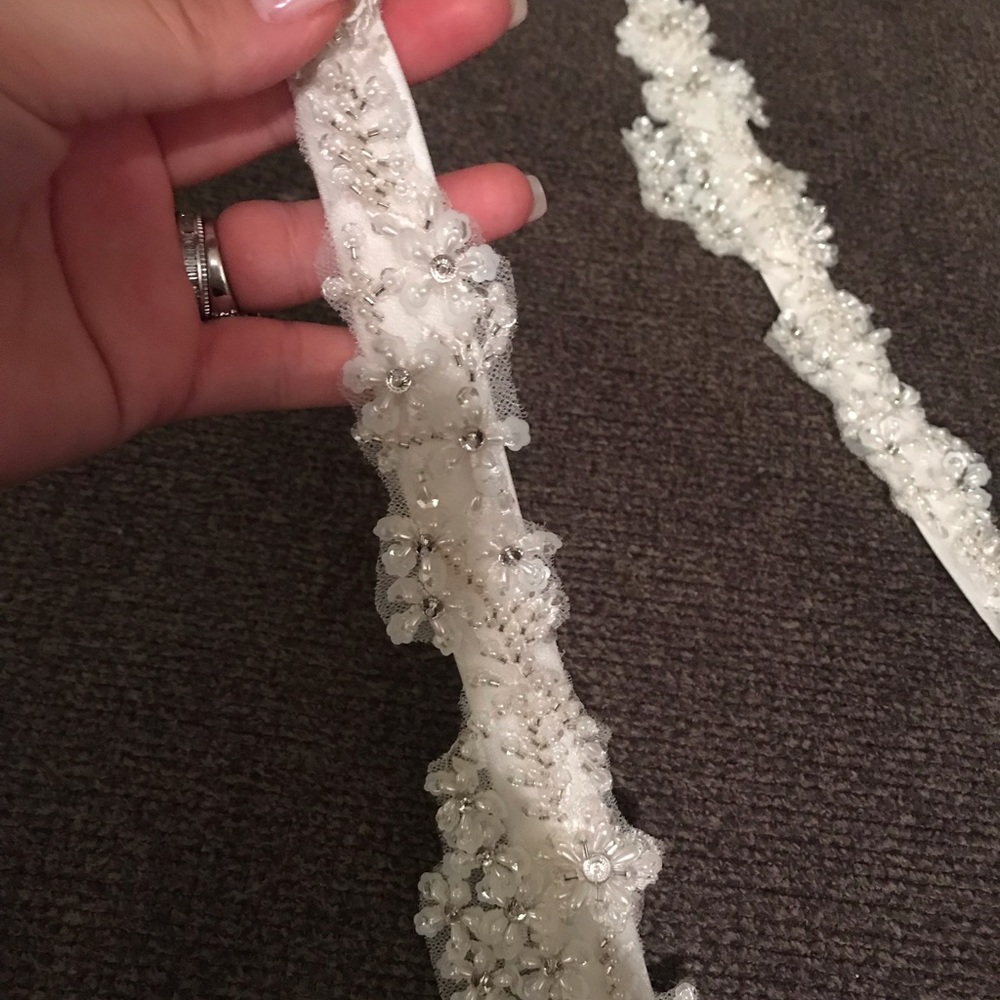 Wedding dress straps ❤️